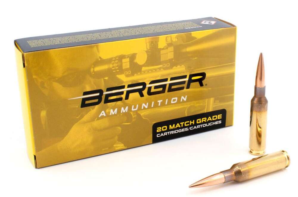 Ammunition Berger Bullets Ready Series 6.5Creedmoor 6.5 CREEDMOOR 153.5 GRAIN LONG RANGE HYBRID TARGET AMMUNITION • Model: Ready Series